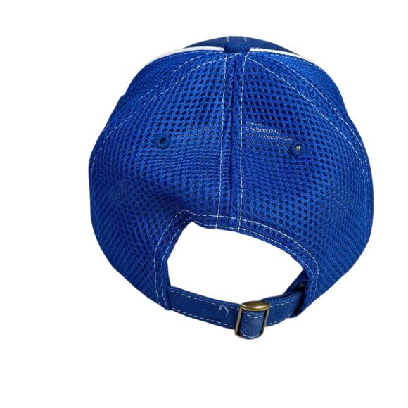 Pepsi Hat Baseball Cap Blue Mesh Strap Back Trucker Adjustable - Picture 6 of 8